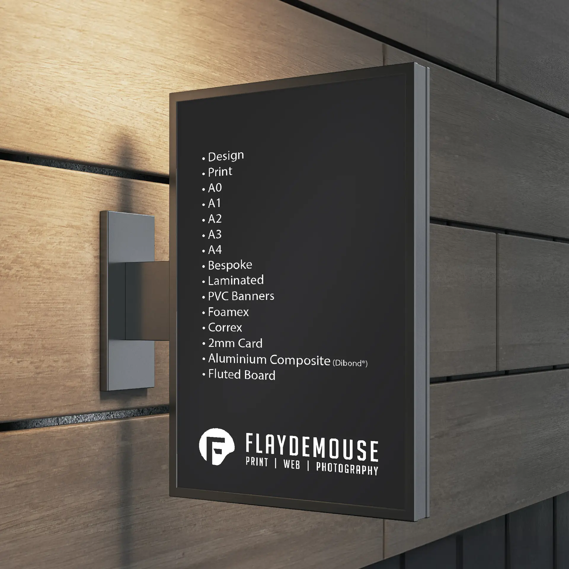 Flaydemouse Signage